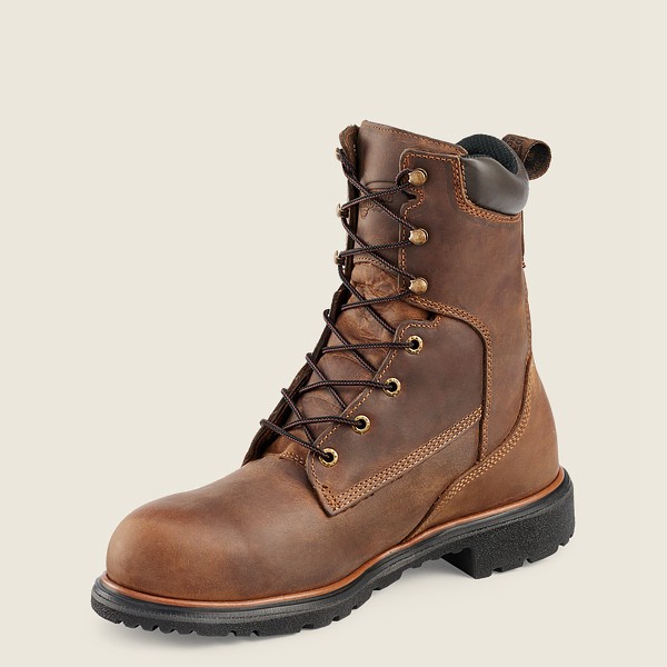 Work Støvler Herre - Red Wing Dynaforce® - 8-Inch Soft Toe - Brune - NOQMID-382